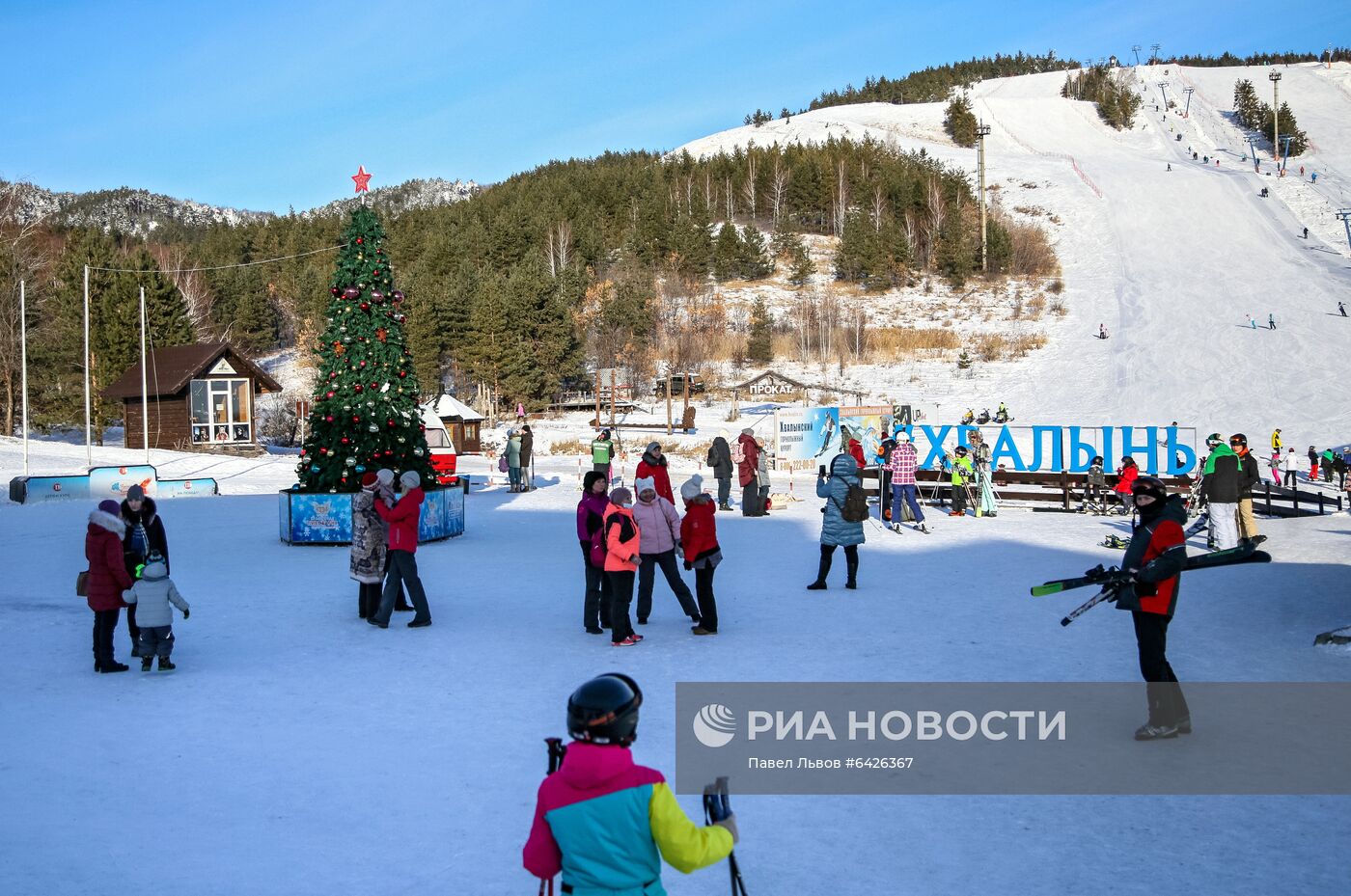 Горнолыжный курорт "Хвалынский" в Саратовской области