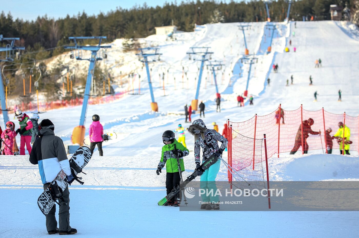 Горнолыжный курорт "Хвалынский" в Саратовской области