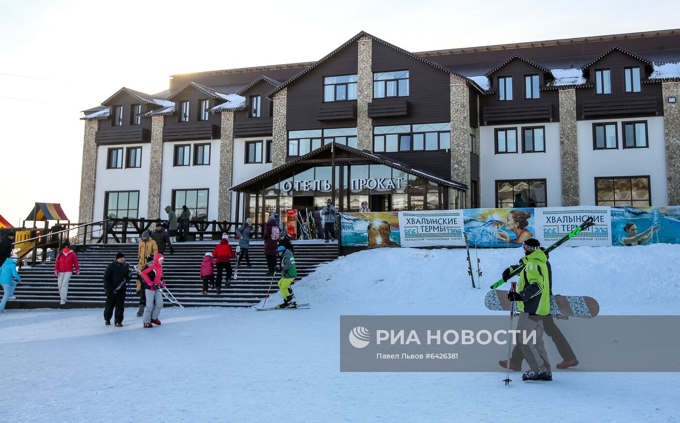 Горнолыжный курорт "Хвалынский" в Саратовской области