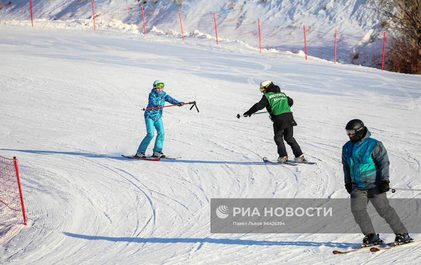 Горнолыжный курорт "Хвалынский" в Саратовской области