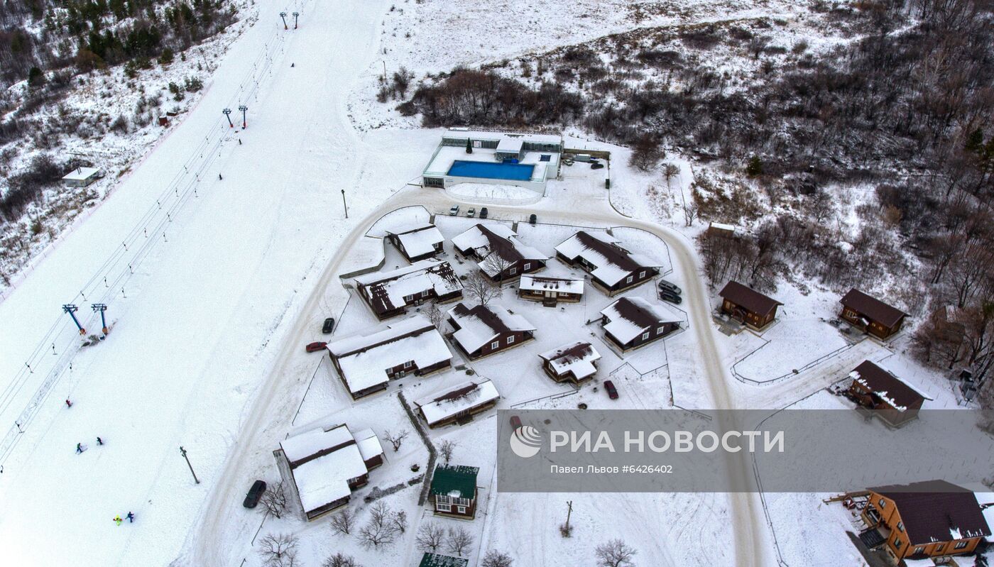 Горнолыжный курорт "Хвалынский" в Саратовской области