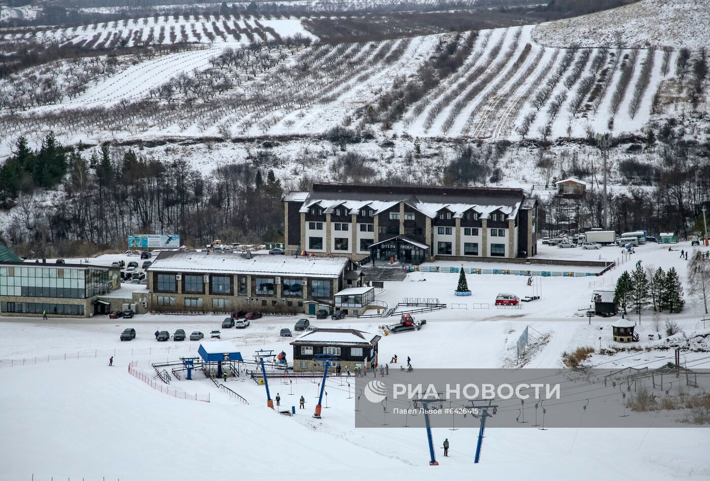 Горнолыжный курорт "Хвалынский" в Саратовской области