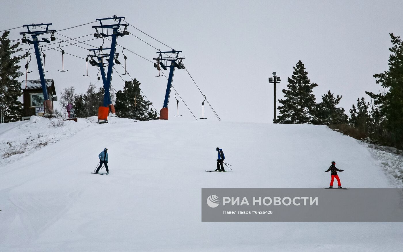 Горнолыжный курорт "Хвалынский" в Саратовской области