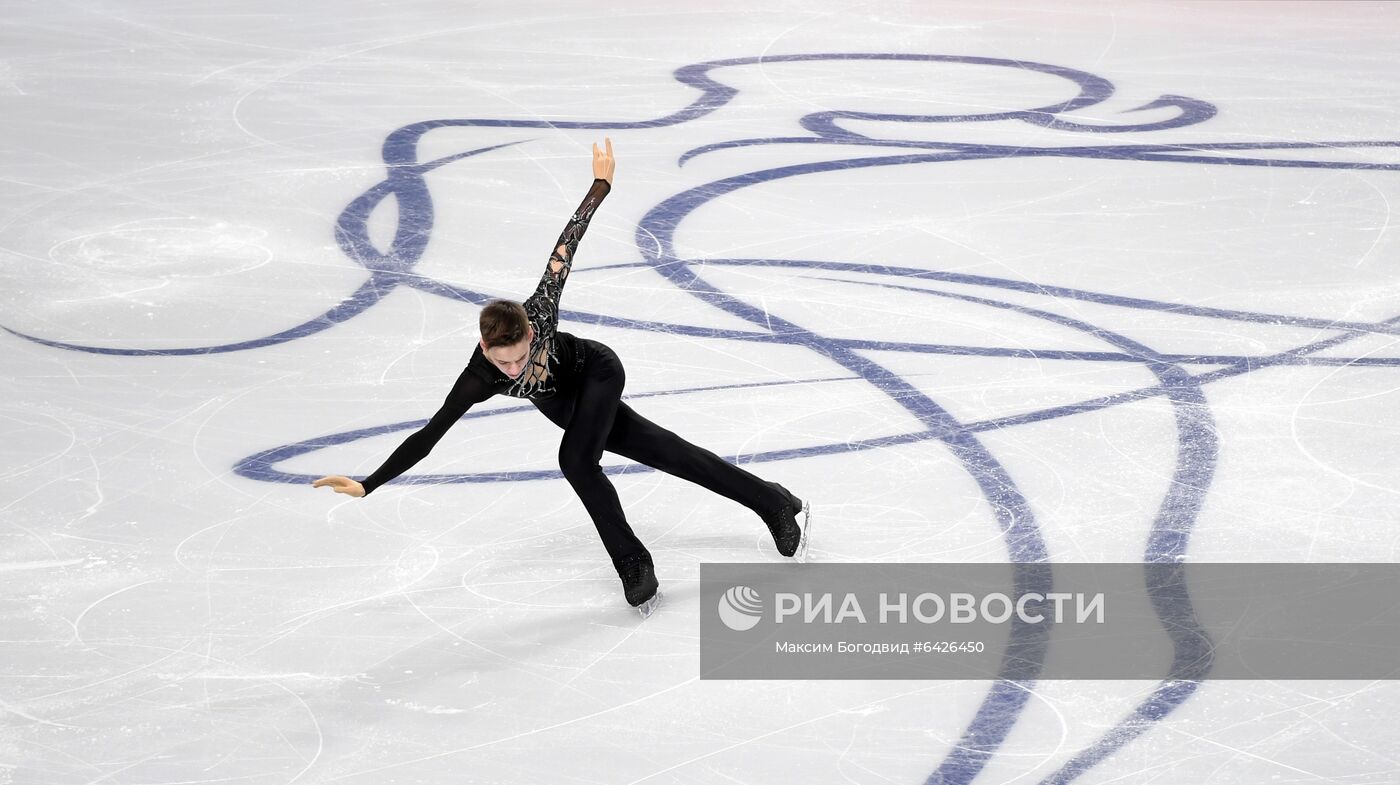 Фигурное катание. Чемпионат России. Мужчины. Короткая программа