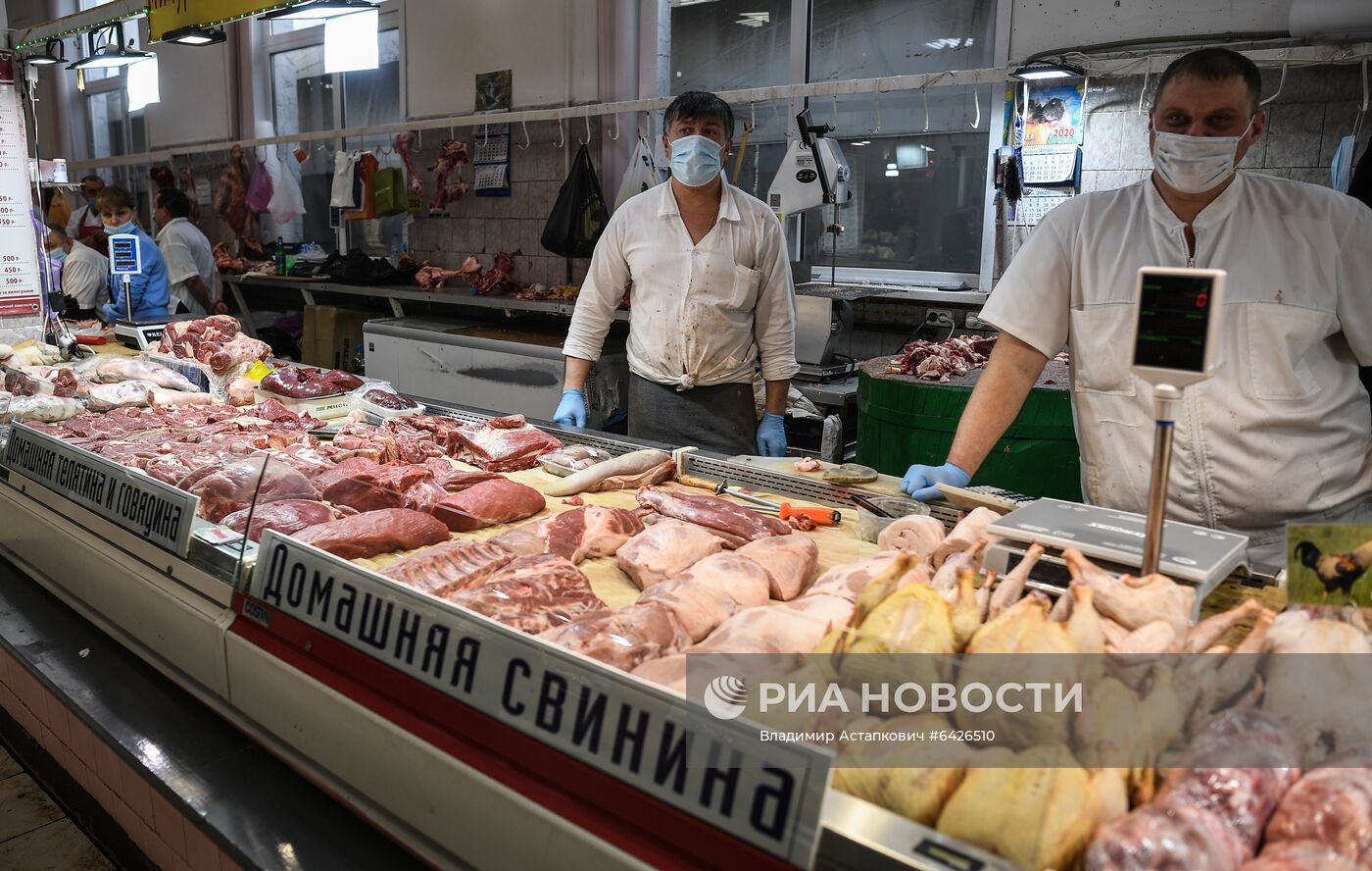 Преображенский рынок в Москве 