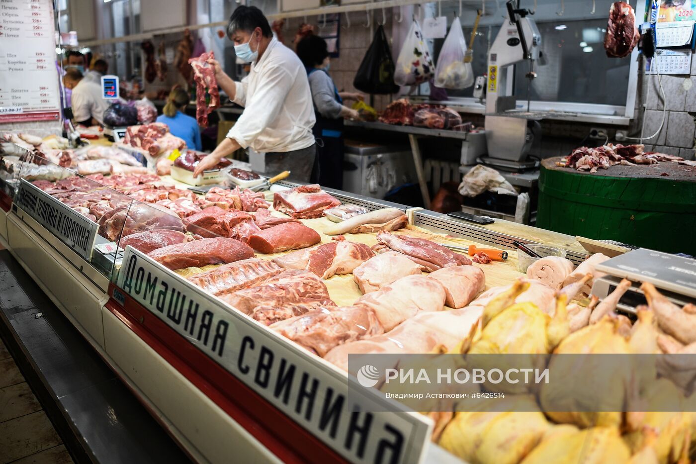 Преображенский рынок в Москве 