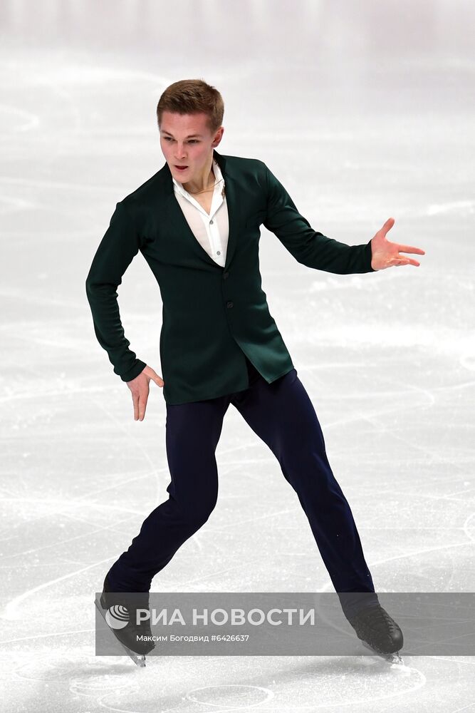 Фигурное катание. Чемпионат России. Мужчины. Короткая программа
