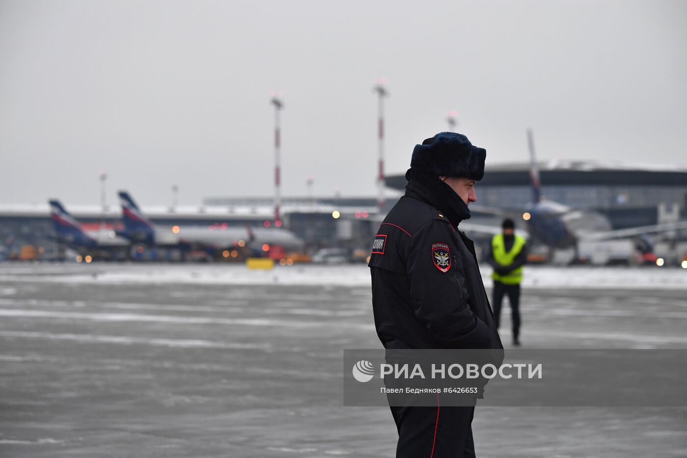 Открытие после реконструкции ВПП-1 в аэропорту Шереметьево 