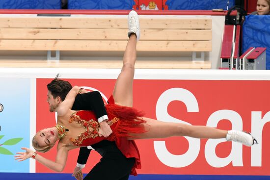 Фигурное катание. Чемпионат России. Танцы. Ритмический танец