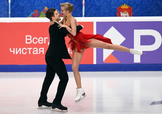 Фигурное катание. Чемпионат России. Танцы. Ритмический танец