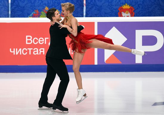 Фигурное катание. Чемпионат России. Танцы. Ритмический танец