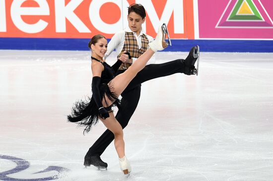 Фигурное катание. Чемпионат России. Танцы. Ритмический танец