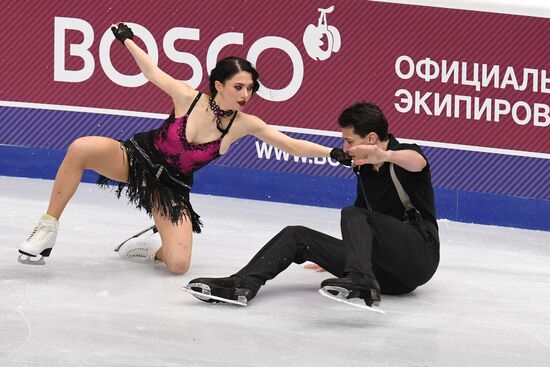 Фигурное катание. Чемпионат России. Танцы. Ритмический танец