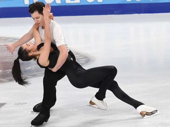 Фигурное катание. Чемпионат России. Танцы. Ритмический танец