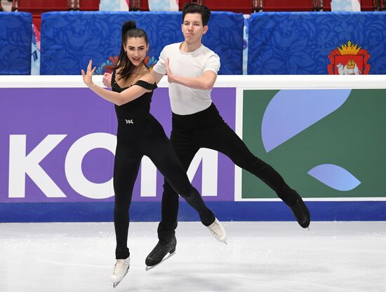 Фигурное катание. Чемпионат России. Танцы. Ритмический танец