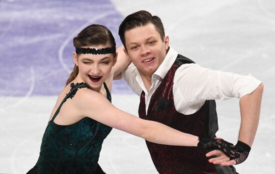 Фигурное катание. Чемпионат России. Танцы. Ритмический танец