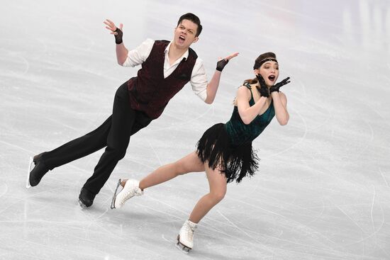 Фигурное катание. Чемпионат России. Танцы. Ритмический танец