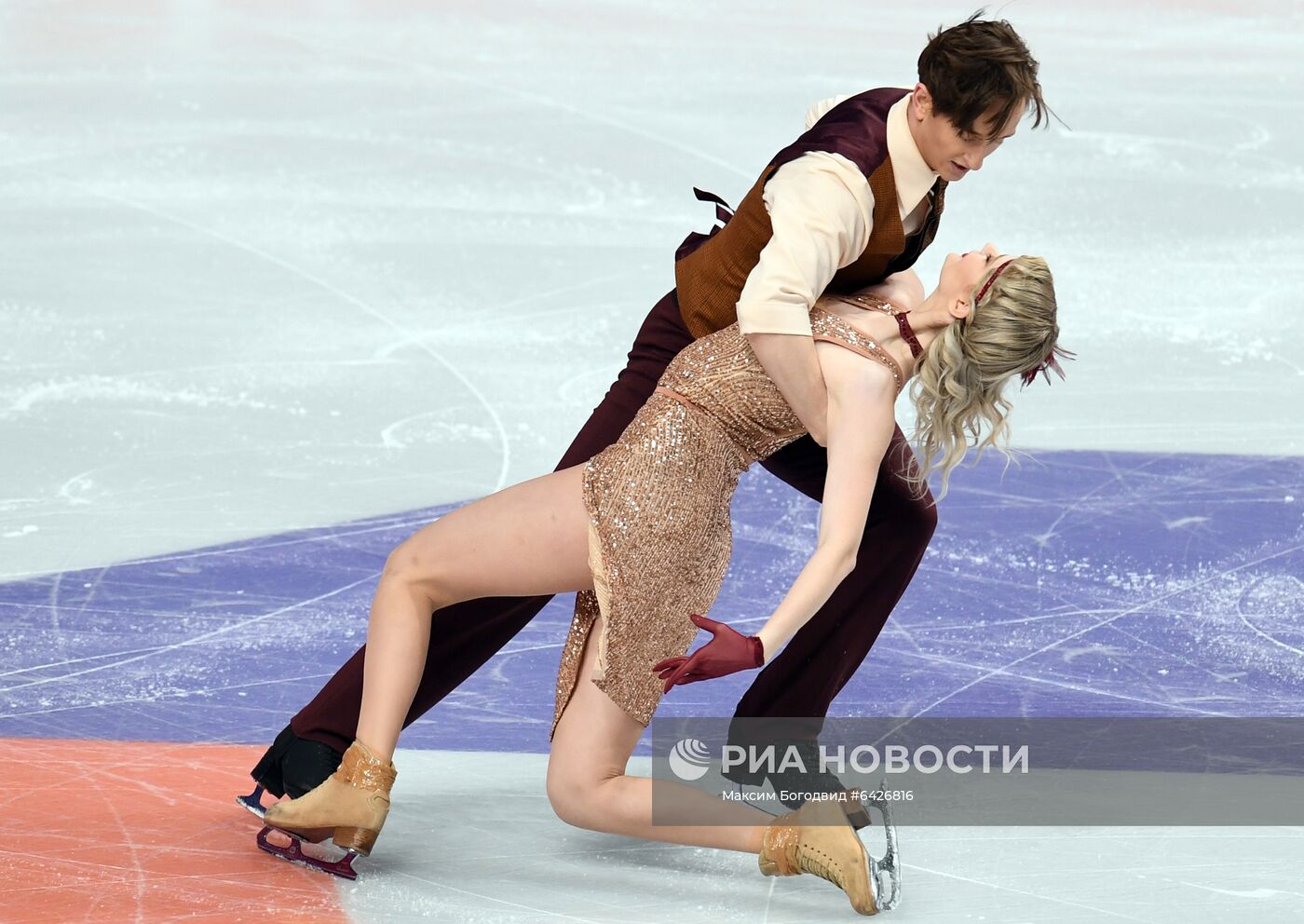 Фигурное катание. Чемпионат России. Танцы. Ритмический танец