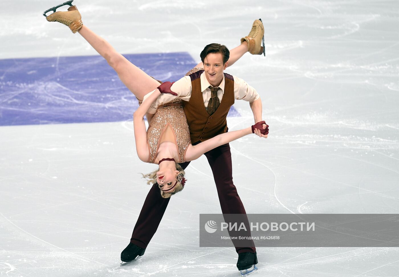 Фигурное катание. Чемпионат России. Танцы. Ритмический танец