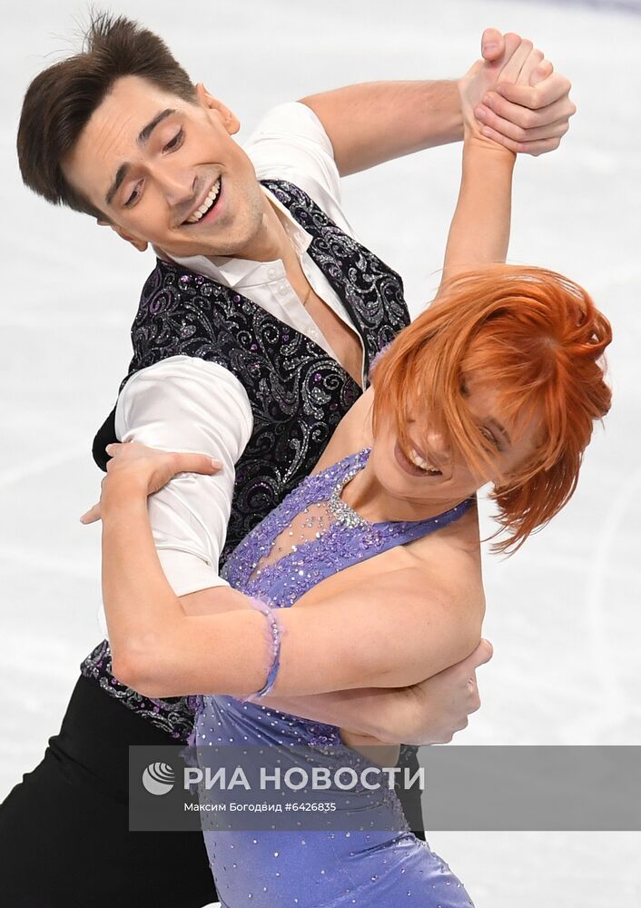 Фигурное катание. Чемпионат России. Танцы. Ритмический танец