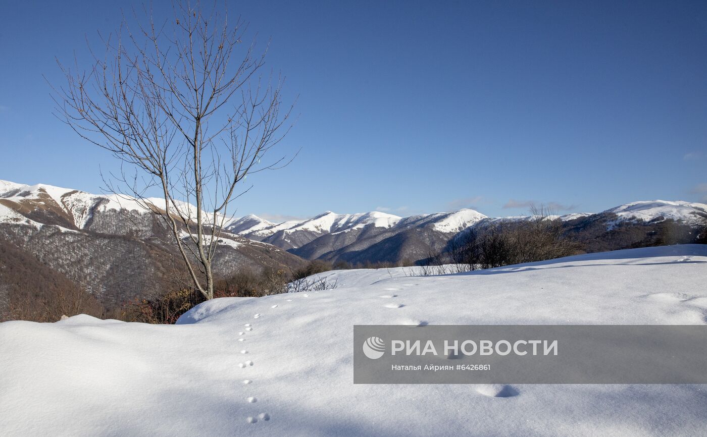 Зима в Южной Осетии