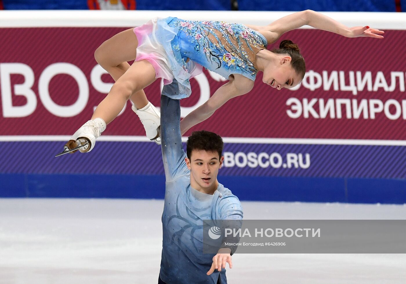 Фигурное катание. Чемпионат России. Пары. Короткая программа