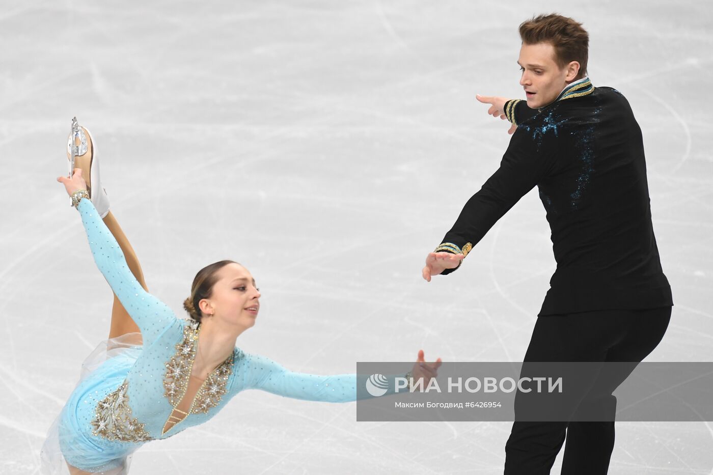 Фигурное катание. Чемпионат России. Пары. Короткая программа