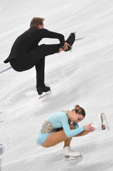 Фигурное катание. Чемпионат России. Пары. Короткая программа