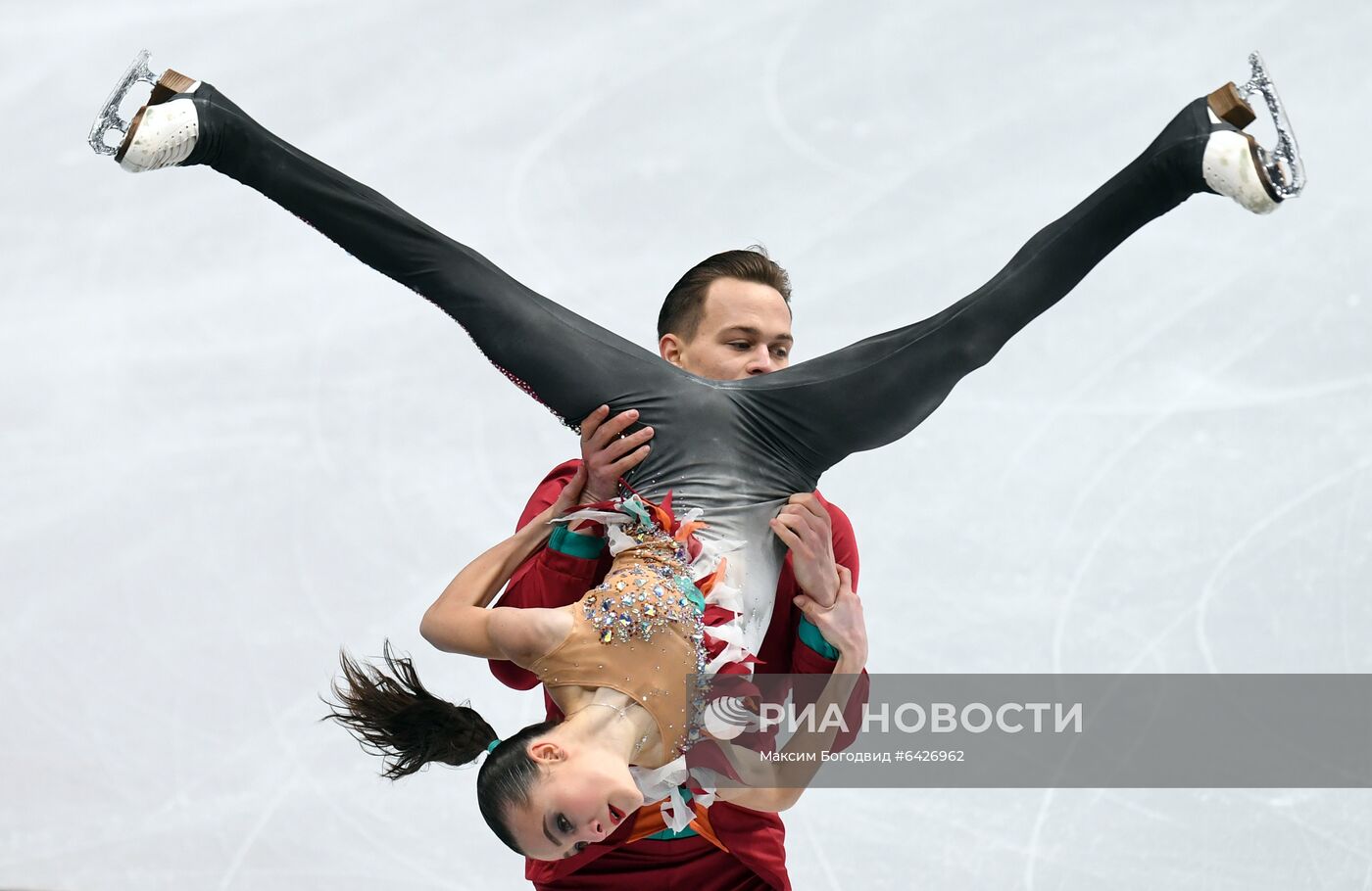 Фигурное катание. Чемпионат России. Пары. Короткая программа