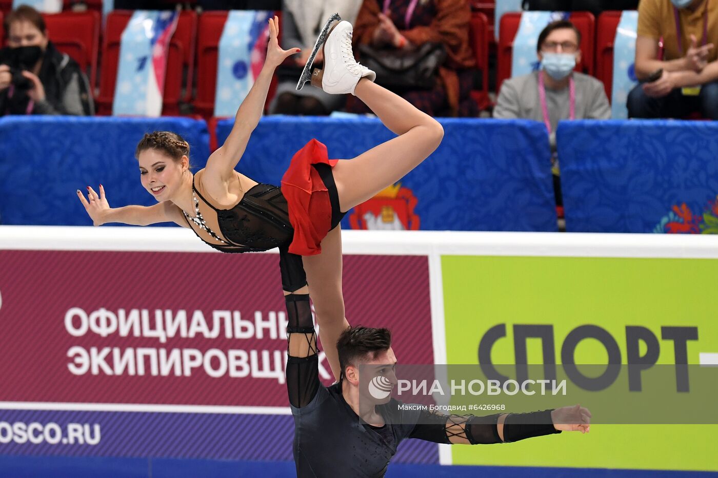 Фигурное катание. Чемпионат России. Пары. Короткая программа