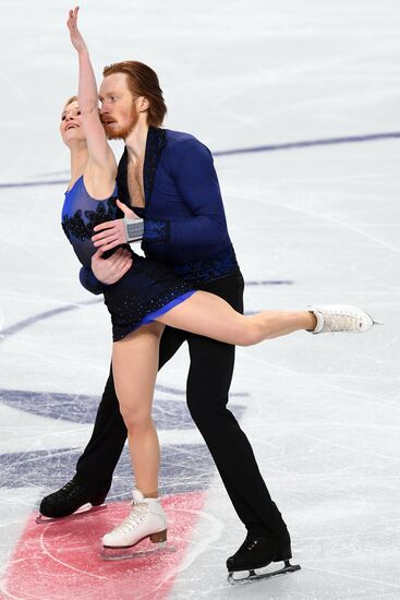 Фигурное катание. Чемпионат России. Пары. Короткая программа