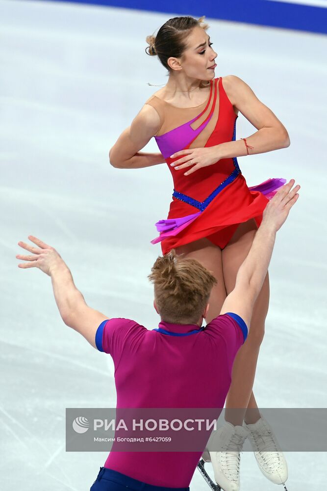 Фигурное катание. Чемпионат России. Пары. Короткая программа