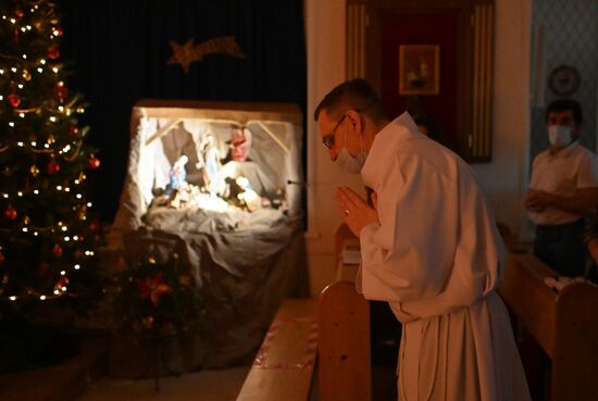 Празднование католического Рождества в России