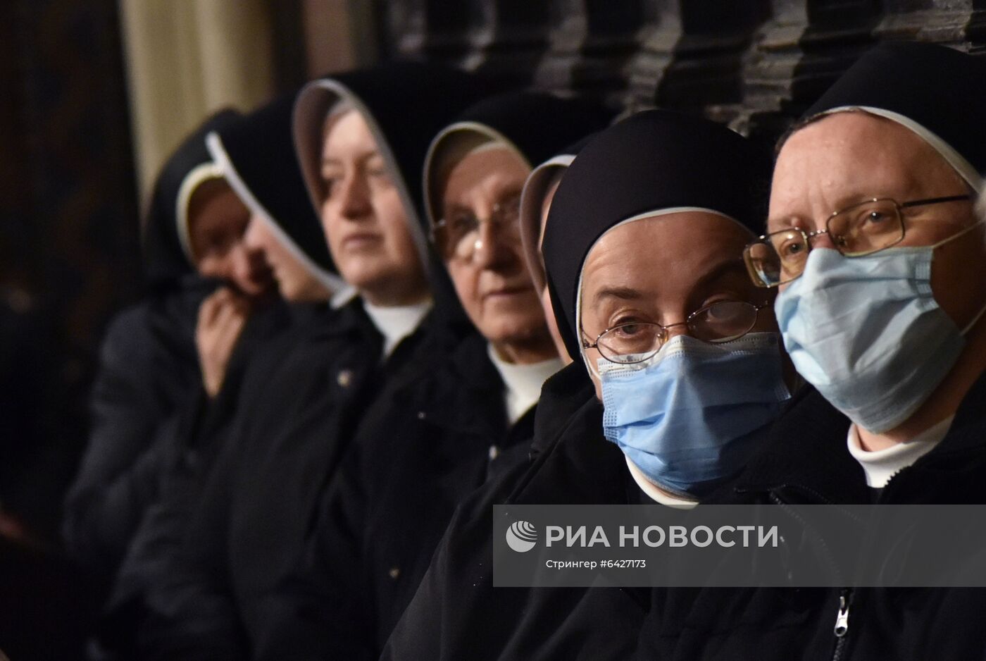 Рождественская католическая месса во Львове