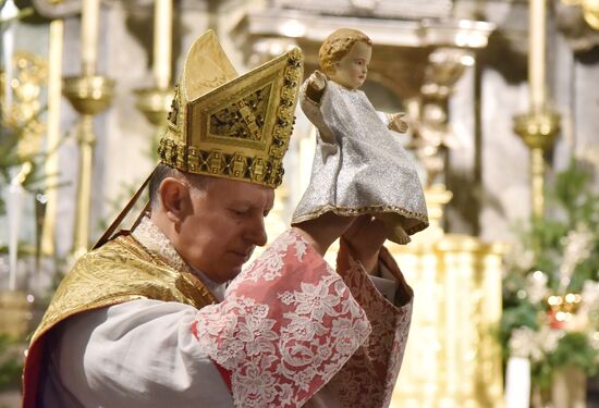 Рождественская католическая месса во Львове