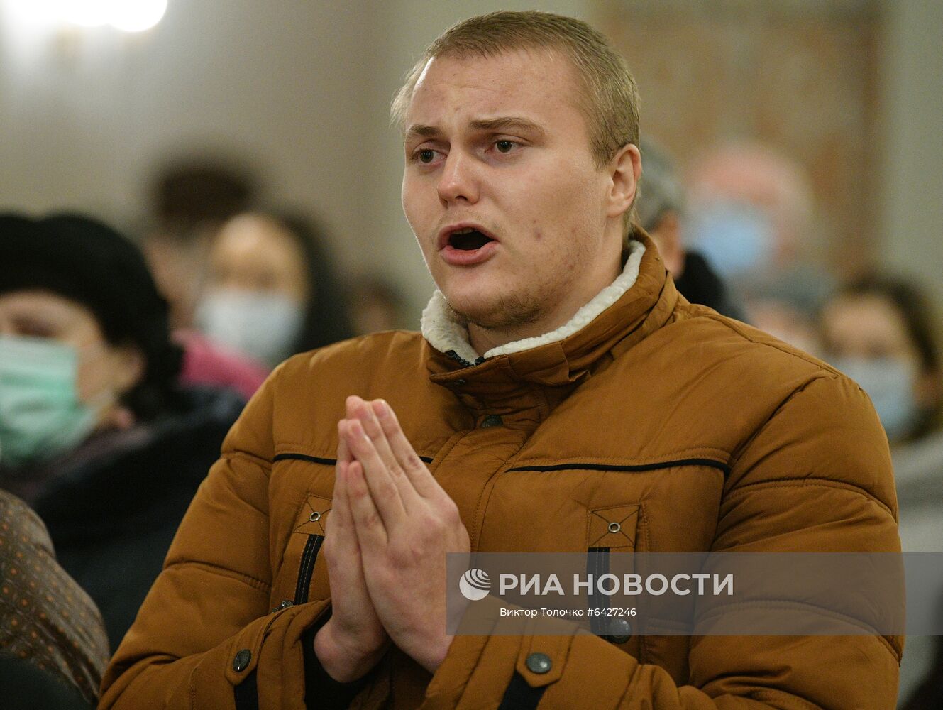 Празднование католического Рождества в Минске