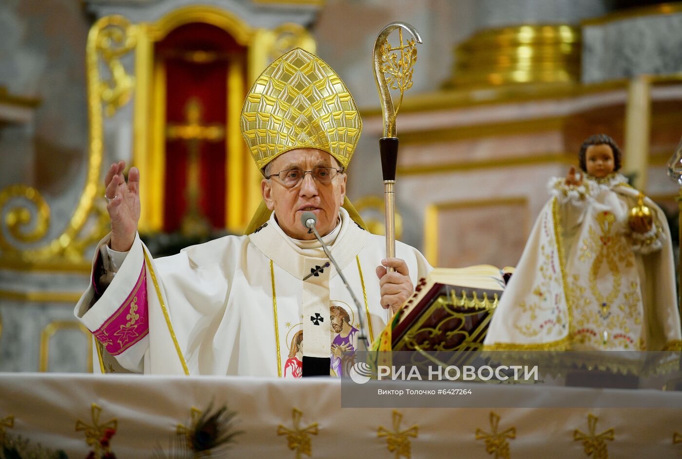 Празднование католического Рождества в Минске