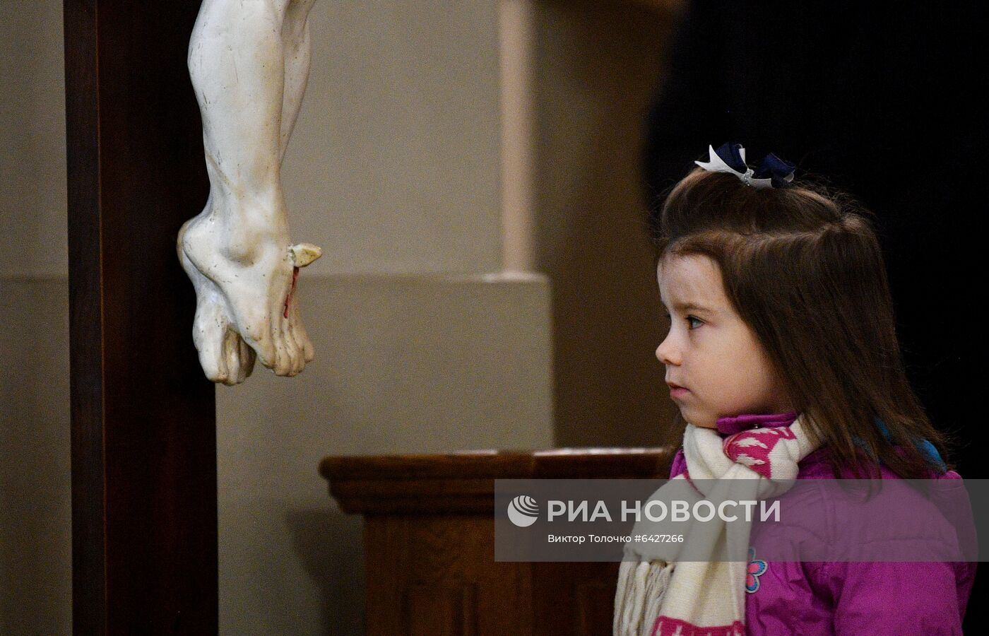 Празднование католического Рождества в Минске