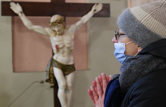 Празднование католического Рождества в Минске