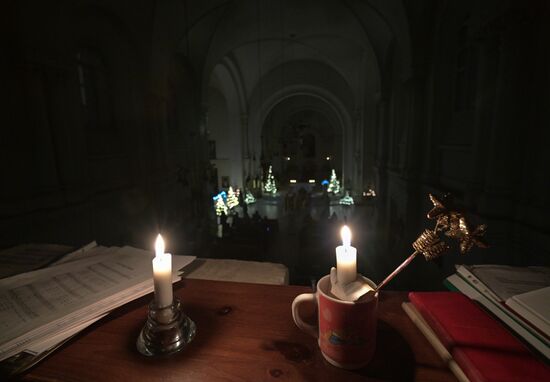 Празднование католического Рождества в России