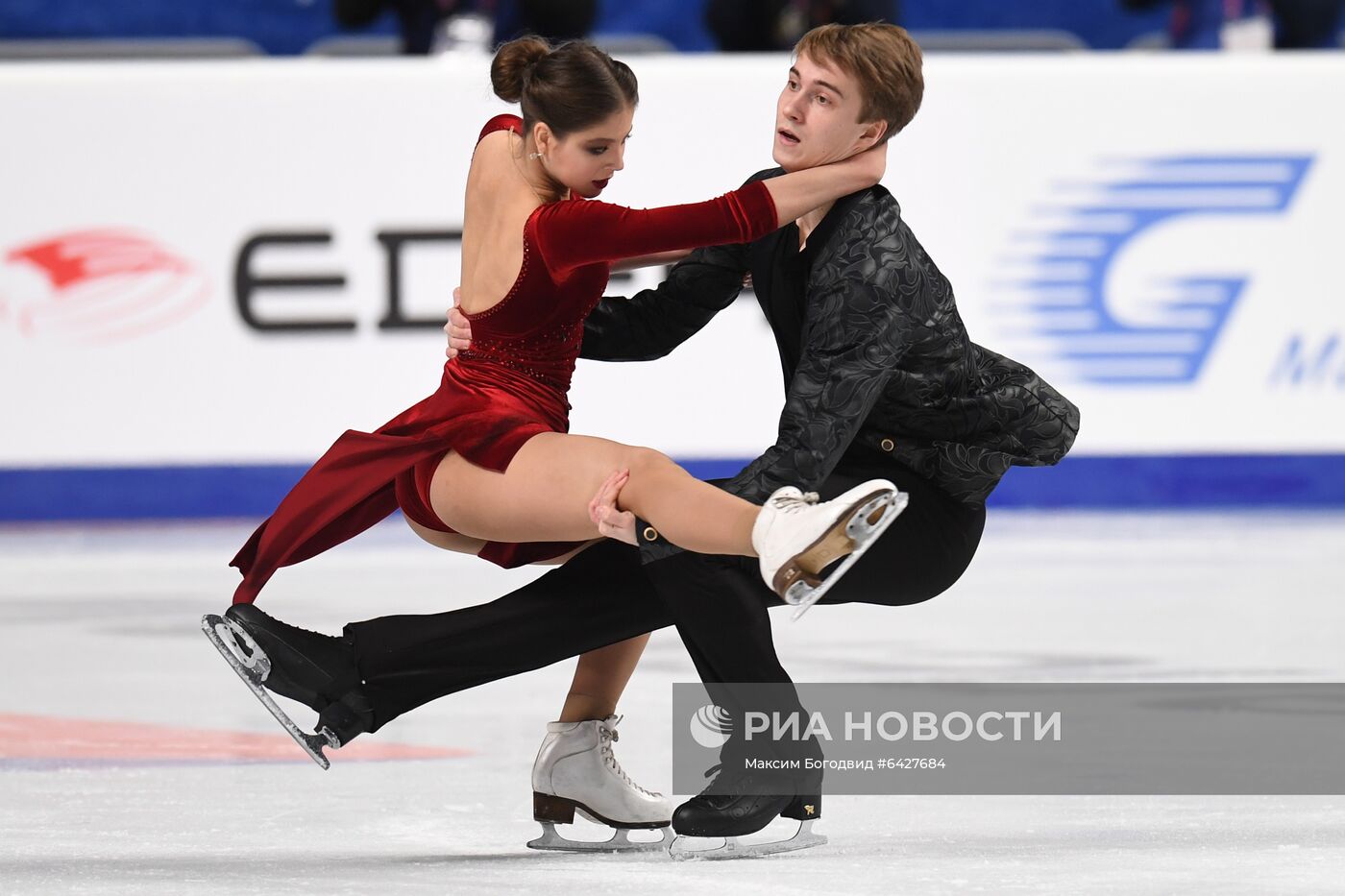 Фигурное катание. Чемпионат России. Танцы. Произвольная программа