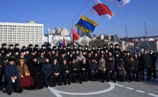 Корвет "Герой России Алдар Цыденжапов" принят в состав Тихоокеанского флота