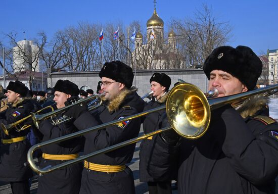 Корвет "Герой России Алдар Цыденжапов" принят в состав Тихоокеанского флота