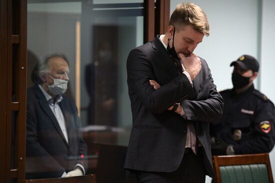 Оглашение приговора историку О. Соколову в Санкт-Петербурге