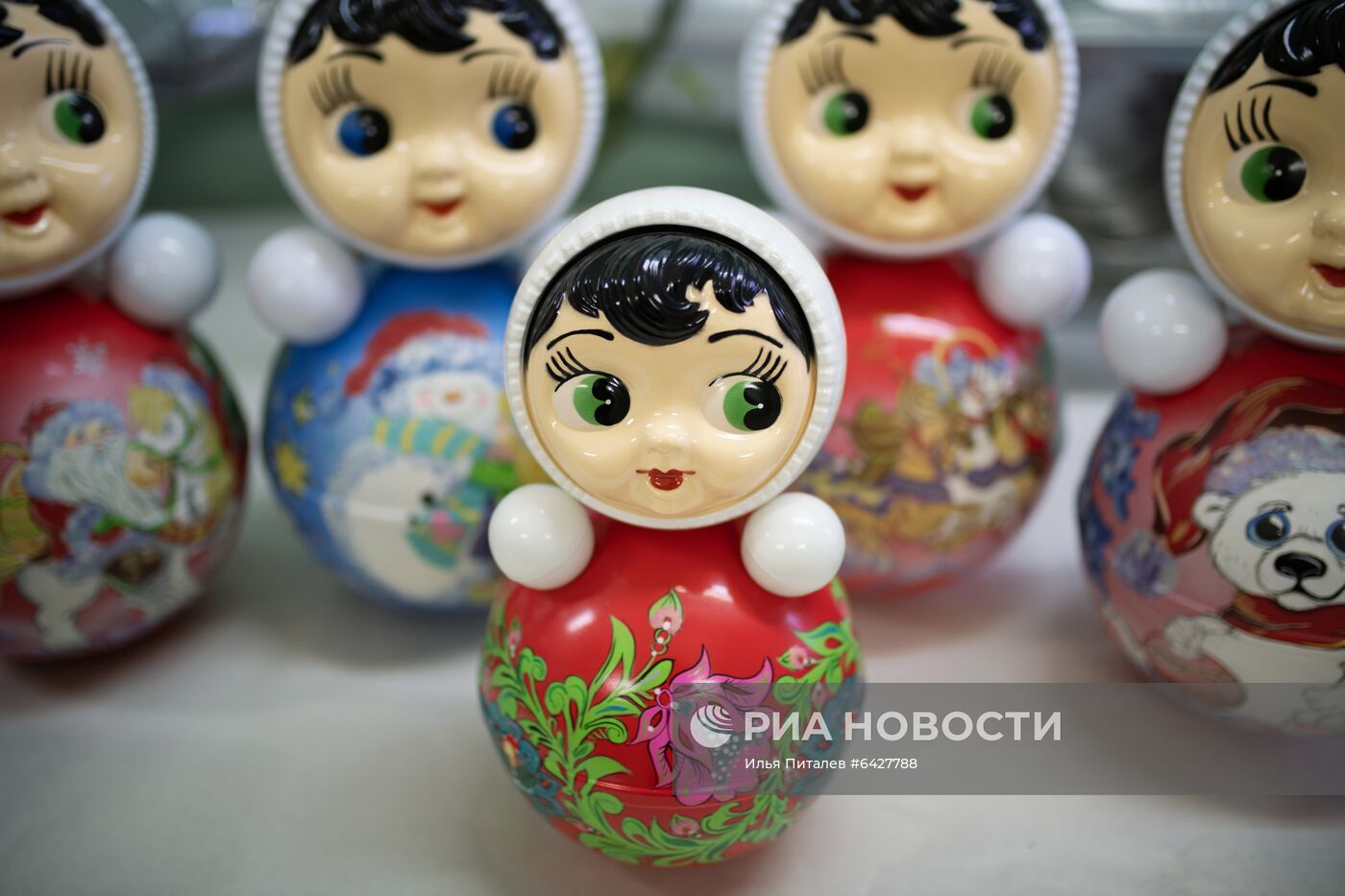 Производство игрушек-неваляшек на Тамбовском пороховом заводе 