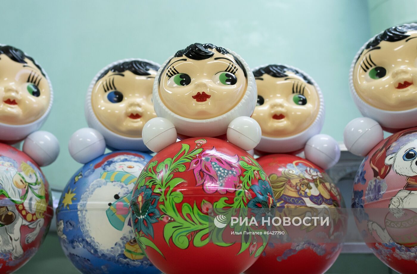 Производство игрушек-неваляшек на Тамбовском пороховом заводе