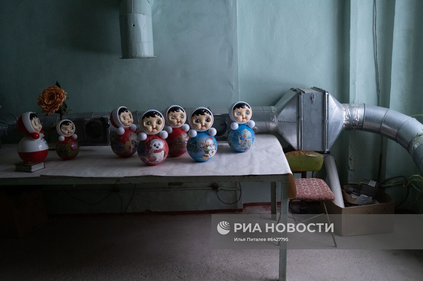 Производство игрушек-неваляшек на Тамбовском пороховом заводе