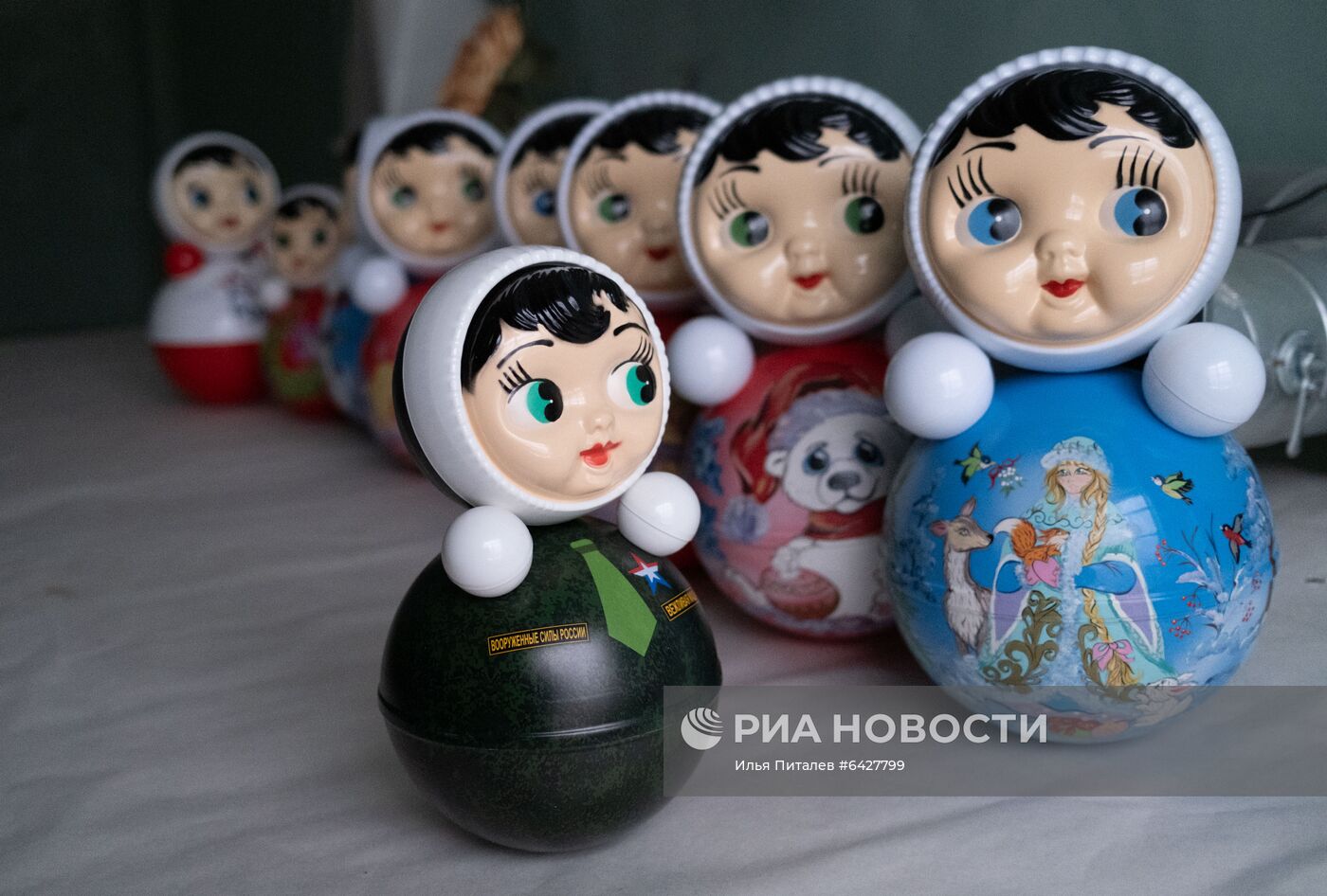 Производство игрушек-неваляшек на Тамбовском пороховом заводе