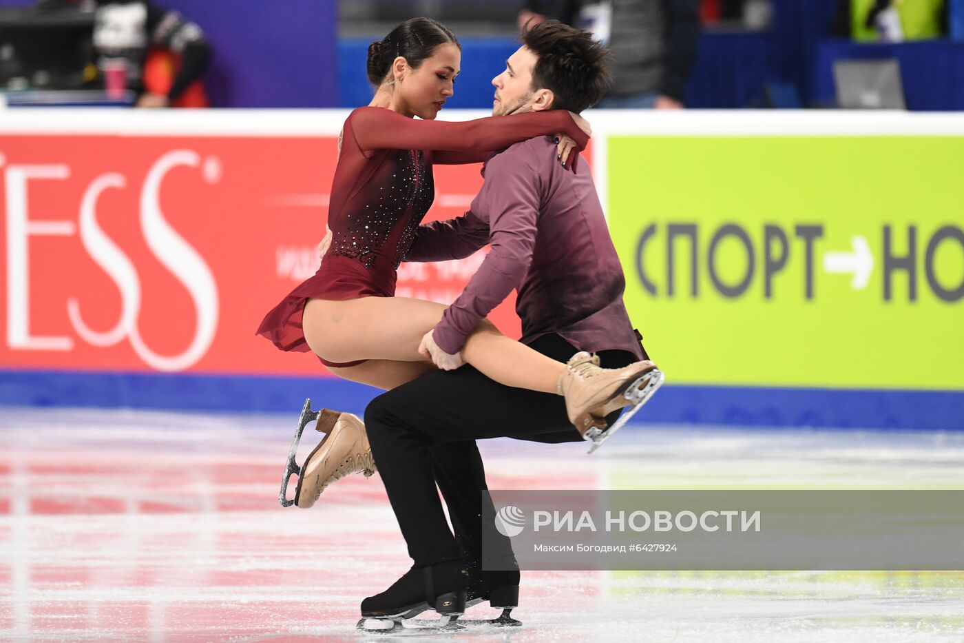 Фигурное катание. Чемпионат России. Танцы. Произвольная программа