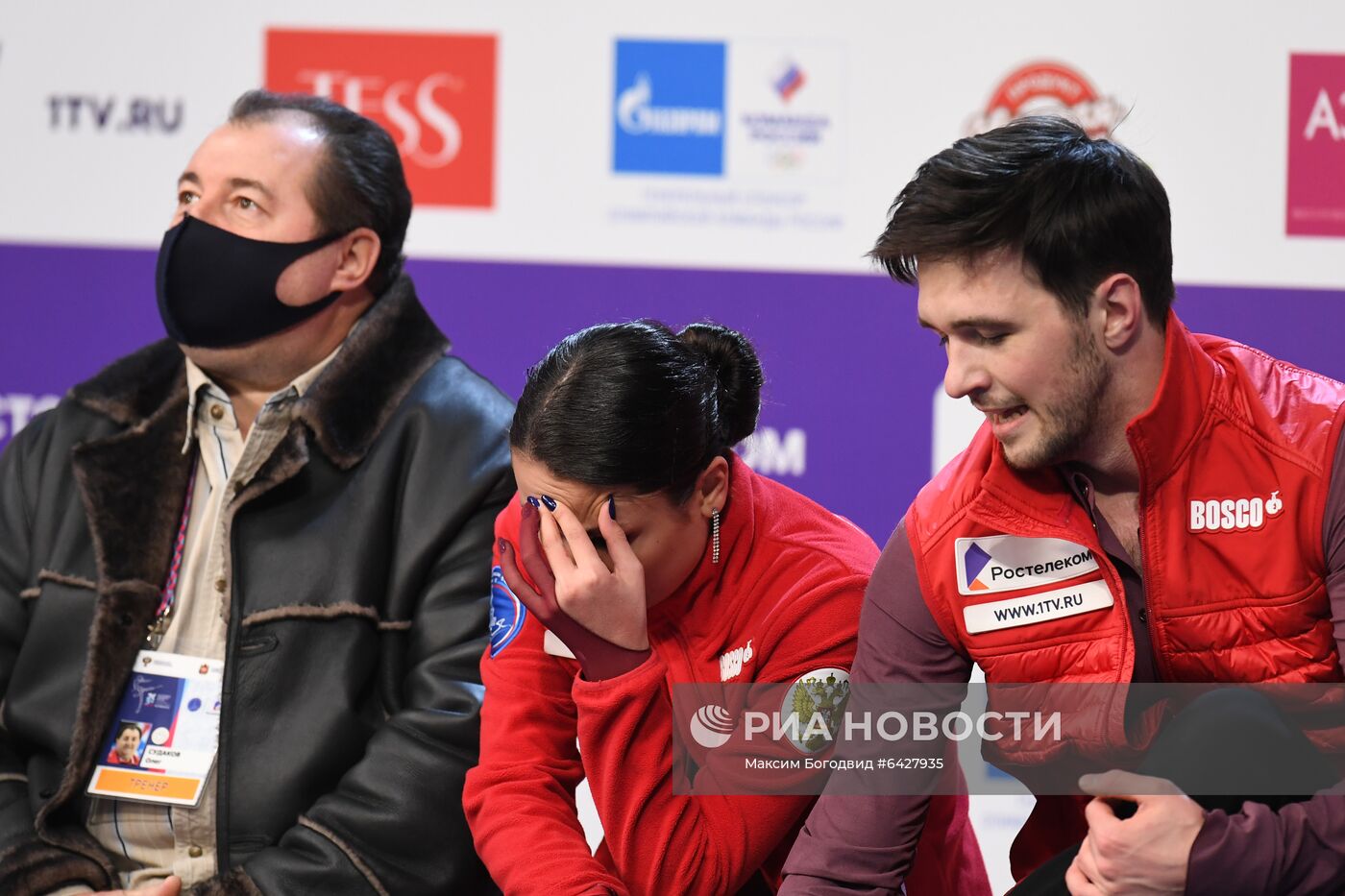 Фигурное катание. Чемпионат России. Танцы. Произвольная программа